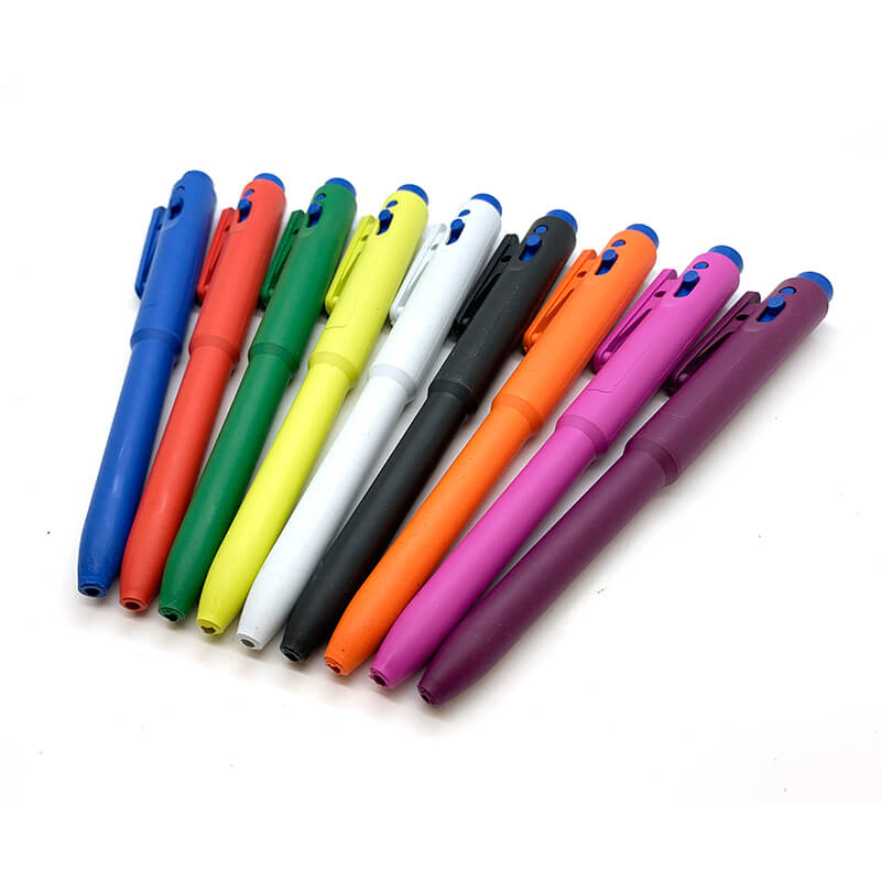 BST J800 Retractable DetectaPen with Clip, 10 Pack