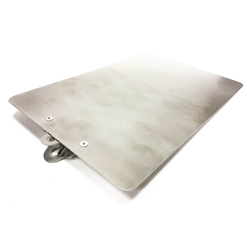 Food Grade Stainless-Steel Detectable A4 Clipboard back