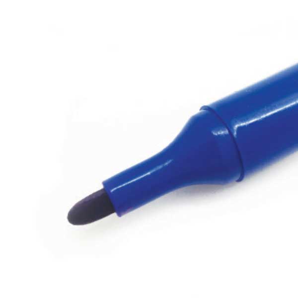 BST Detecta-Wipe Drywipe Marker Pen, Whiteboard Marker Pen, Pack of 10