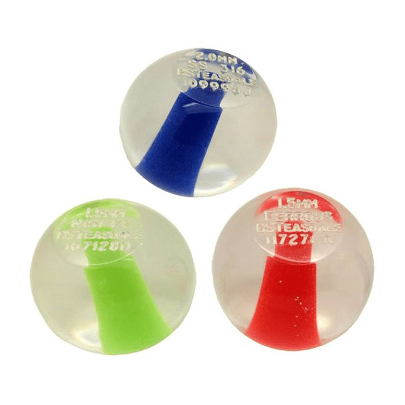 Metal Detectable Test Ball, Acrylic