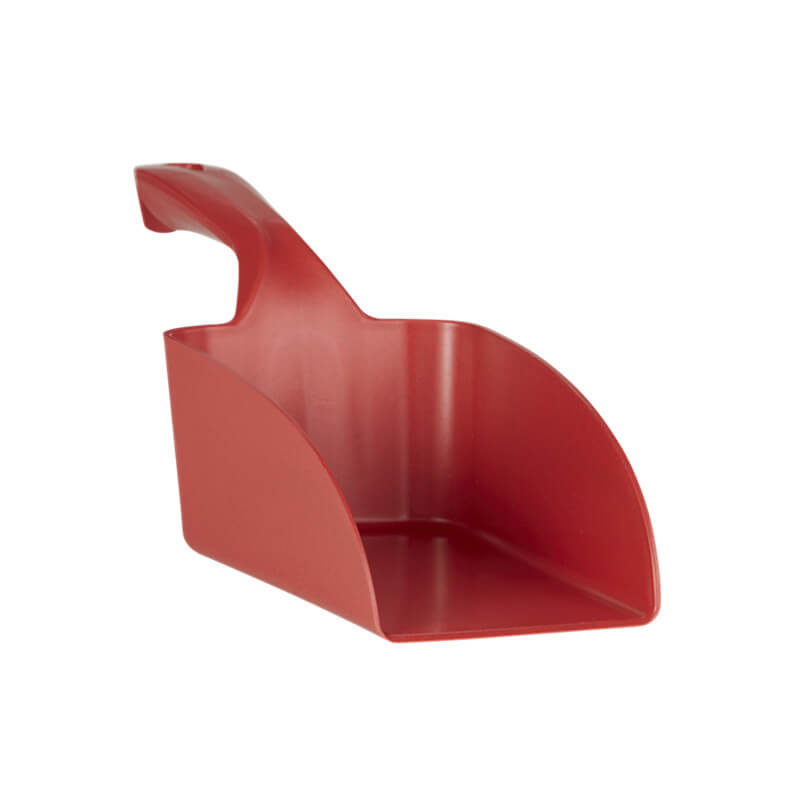 Vikan 1 litre Detectable Hand Scoop Red